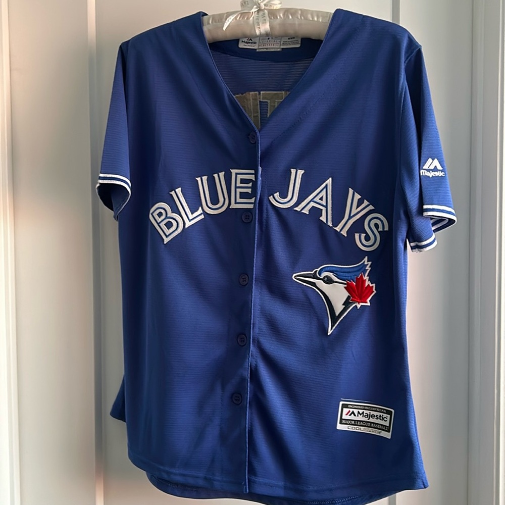 Women's Blue Jays Jersey Jose Bautista 19 Medium